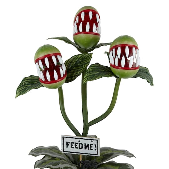 24" Potted Venus Flytrap Trio & Spider by Ashland®